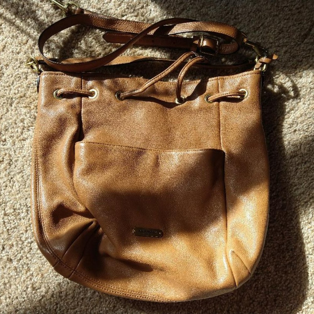 Coach Avery Drawstring Bucket Bag